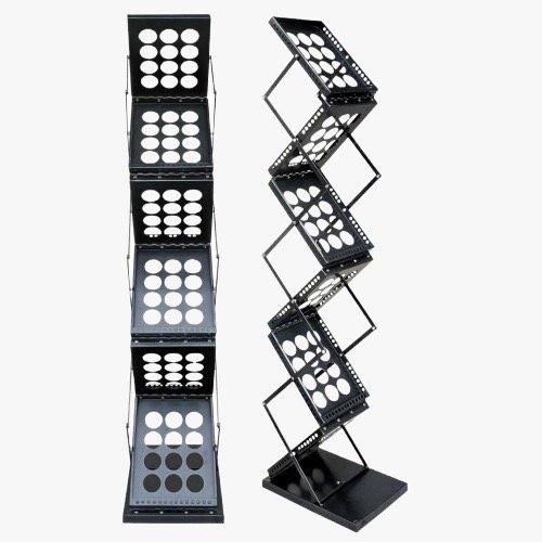 Zig-Zag Display Rack available for event furniture rental in Hyderabad